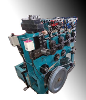 rolling shutter spring making machine